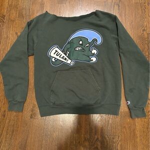 Tulane champion sweatshirt